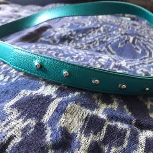 Calvin Klein turquoise belt